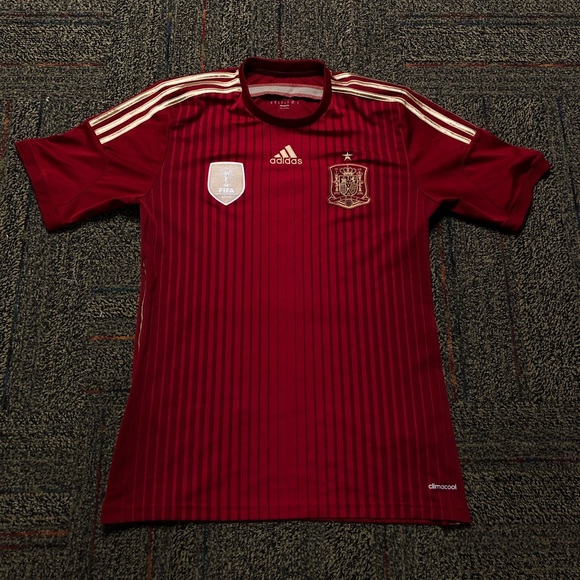 spain 2014 world cup jersey